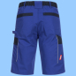 Preview: NITRAS MOTION TEX LIGHT, Arbeitshose kurz hellblau / dunkelblau 7501