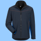Preview: Craftland Kian Softshell-Jacke schwarz-grau