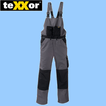 Latzhose Amazonas Grau/Schwarz Texxor 8337