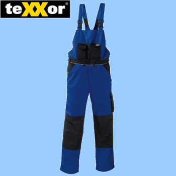 Latzhose Amazonas Kornblau/Schwarz Texxor 8332