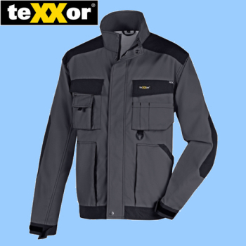 Bundjacke Antigua Grau/Schwarz Texxor 4167