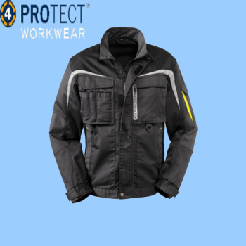 4 Protect Bundjacke-Arkansas Grau