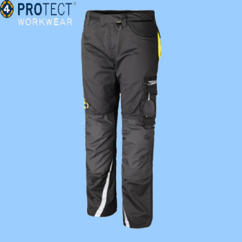 4 Protect Bundhose-Colorado Schwarz-Grau