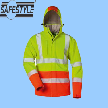 Safestyle Henning Wattierte Warnschutz-Softshelljacke