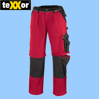 Bundhose Tobago Rot/Schwarz Texxor 8353