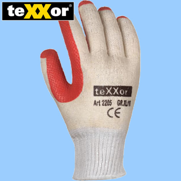 Strickhandschuhe mit Latex beschichtet 2205
