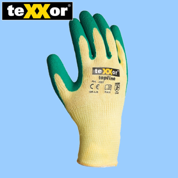 Texxor Baumwoll-/Polyester- Grobstrickhandschuhe 2207