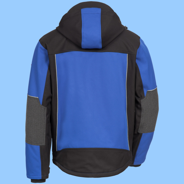 NITRAS MOTION TEX PLUS Softshelljacke blau / schwarz 7181