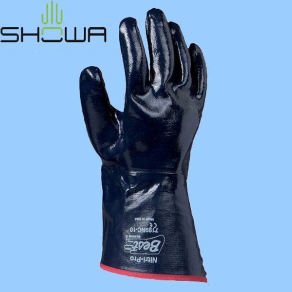 Showa 7199NC Nitrilblau Handschuhe