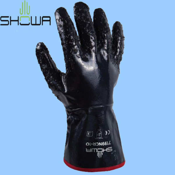 Showa 7199NCR Nitrlblau Handschuhe