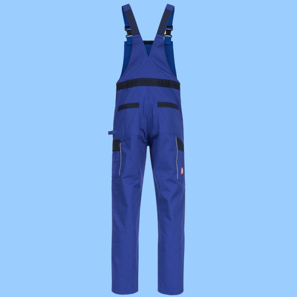 NITRAS MOTION TEX LIGHT Latzhose hellblau / dunkelblau 7521