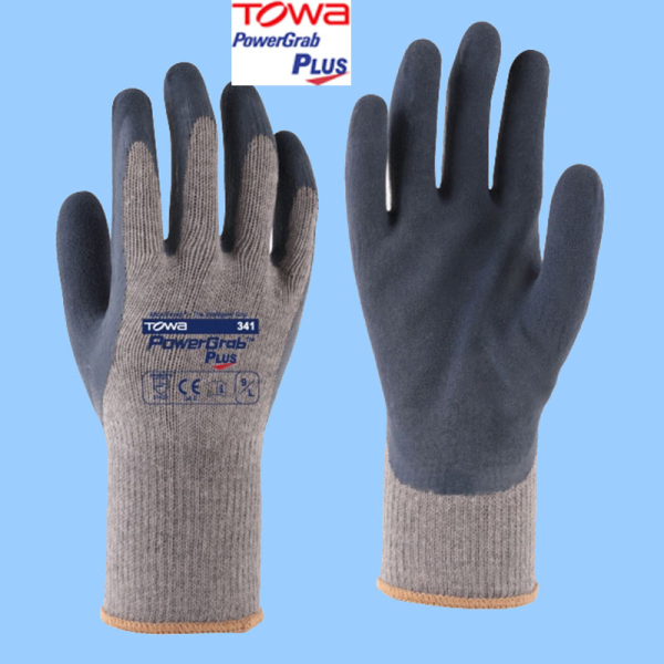 Towa Baumwoll-/Polyester-Strickhandschuhe PowerGrab Plus