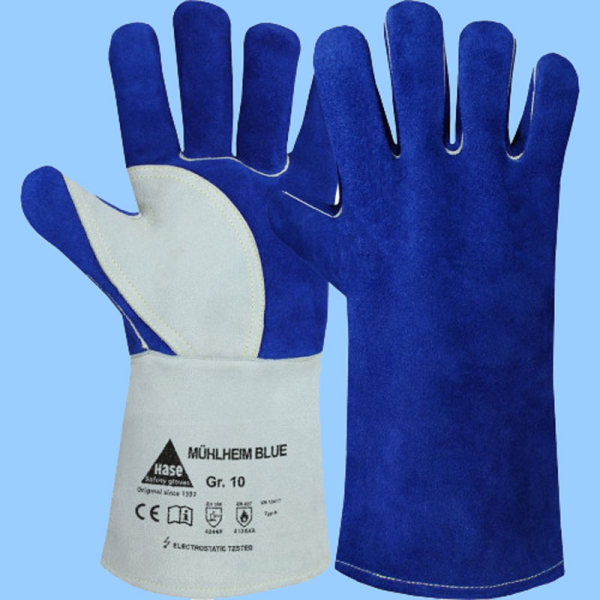 Hase Schweisserhandschuh Mühlheim Blue