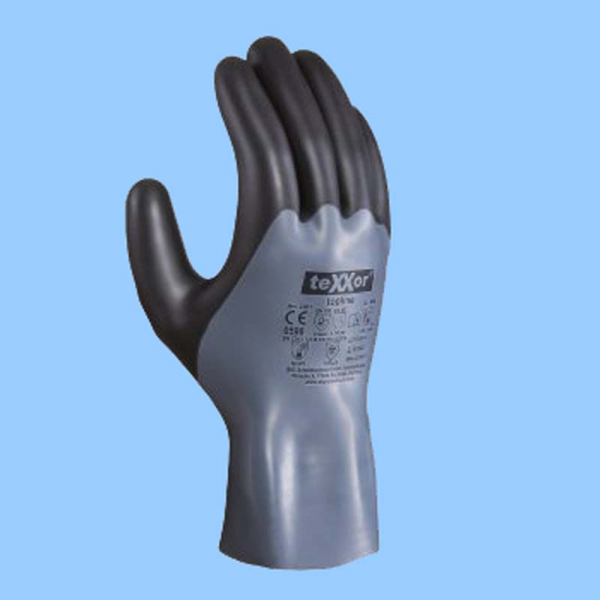teXXor® Chemikalienschutz-Handschuhe NITRIL Länge ca. 27 cm 2361