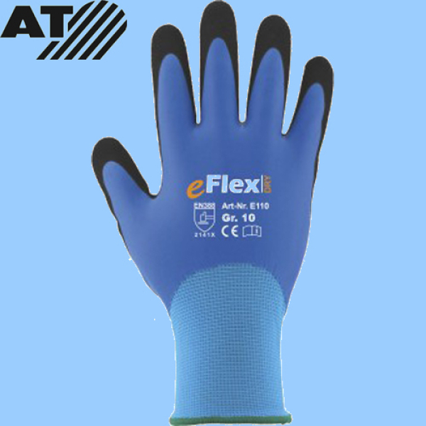 eFlex Latexarbeitshandschuhe Asatex E110