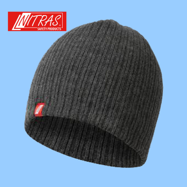 Nitras Strickmütze schwarz  732