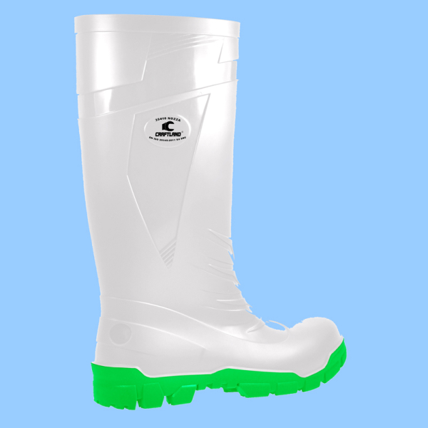 Craftland Pvc Stiefel  Nozza weiss