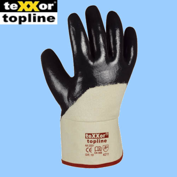 Nitril-Handschuhe Stulpe Topline Texxor 2321